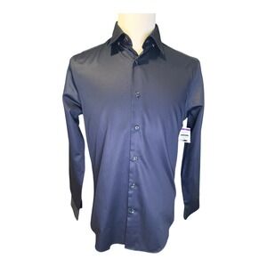 Cavalli Class Dress‎ Shirt Mens Long Sleeve Button Down Collared Size Medium NWT